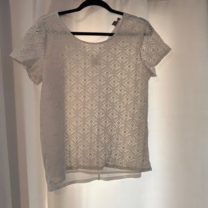 Market & Spruce Hans Crochet Front Top